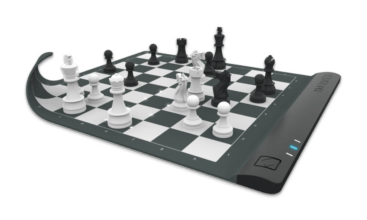 Millennium eONE Electronic Chess Board with Play Online Plastic